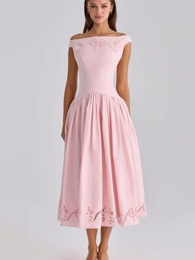 house of cb pink latex dress House of CB